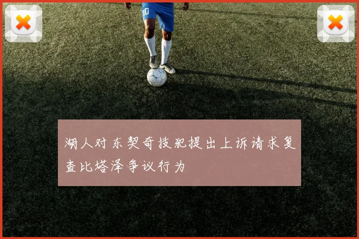 湖人对东契奇技犯提出上诉请求复查比塔泽争议行为